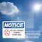 Signmission No Cell Phones During Work Hours Sign With Symbol, 14 in W x Rectangle, Vinyl Decal OS-2PACK-NS-D-1014-L-14425 - alternate 4